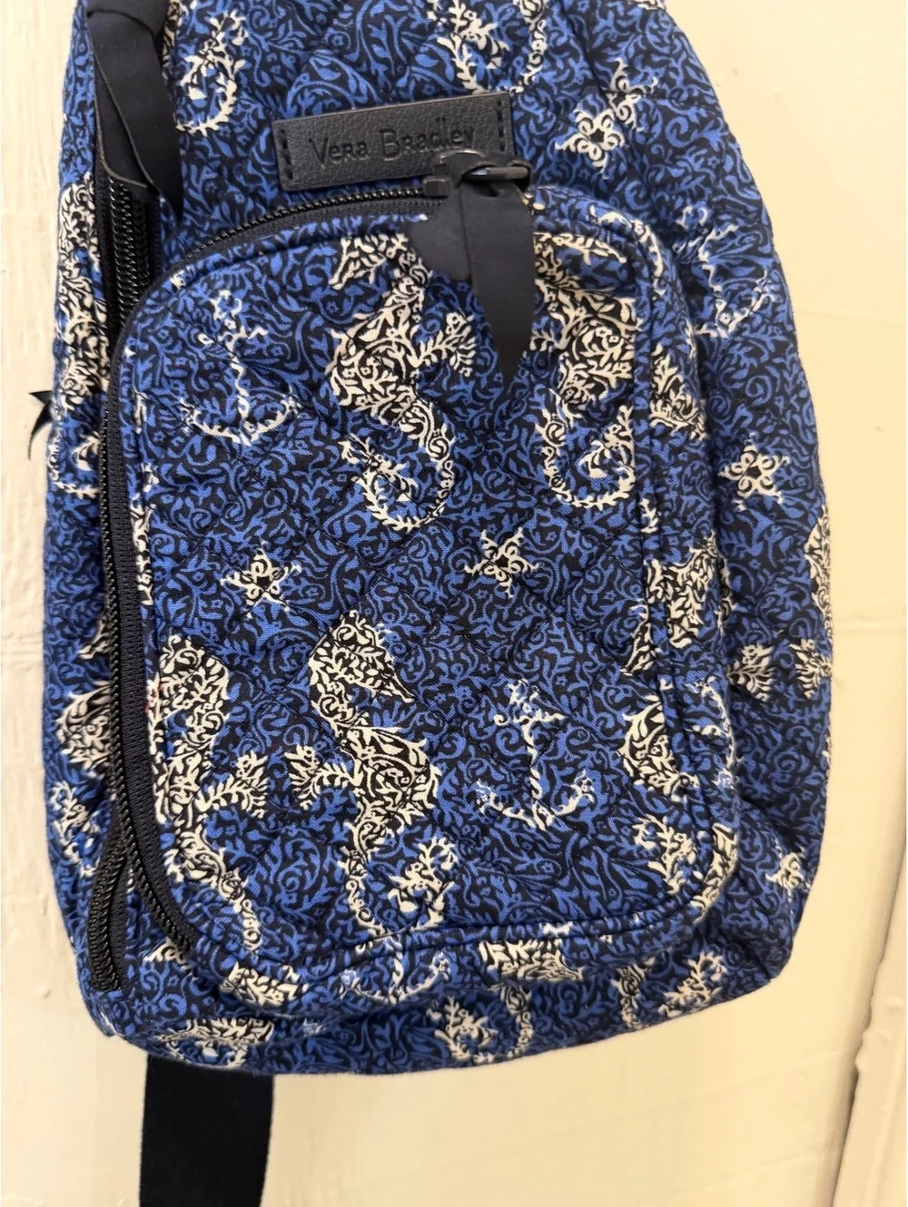Vera Bradley Seahorse of Course Mini Sling Backpack, NWOT